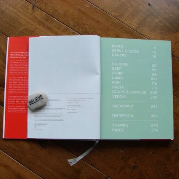 2 Jamie Oliver Cookbooks Jamie's 15 Minute Meals and Jamie's Food Revolution - Picture 3 of 16